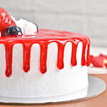 Red Velvet & Cheese Cream Ice Cream Cake 6 Portion