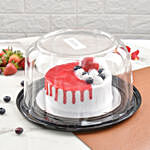 Red Velvet & Cheese Cream Ice Cream Cake 6 Portion