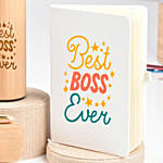 Best Boss Bottle Diary & Pen