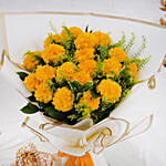 Marigold Bouquet and Almonds