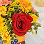 Sparks of Joy Diwali Flowers Arrangement