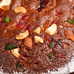 Christmas Tree Plum Cake