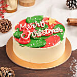 Merry and Bright Christmas Cake 4 Portion