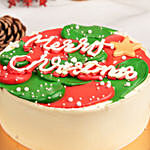 Merry and Bright Christmas Cake 4 Portion