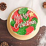 Merry and Bright Christmas Cake 4 Portion