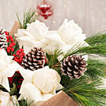 Happy Holidays Ohara Roses Bouquet