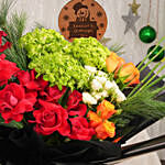 Merry Christmas Flowers Bouquet