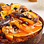 Fruit Decorated Delicious Plum Cake