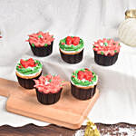 Christmas Surprise Cupcakes