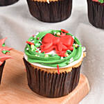 Christmas Surprise Cupcakes