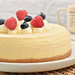 Plain Baked Cheese Cake 8 Portion