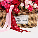 Gorgeous Roses Basket