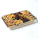 Exquisite Tray of Stuffed Dry Fruits and Nuts by Wafi