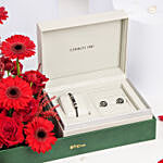 Cerruti Accessory Combo for him with Flowers