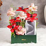 Iphone 15 Pro 256 GB Natural Titanium Gift with Flowers & Chocolates