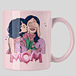 Surprise For Mom Pink Mug