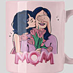 Surprise For Mom Pink Mug