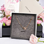 Flowers and Cerruti Necklace For Mom