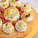 Kunafa Indulgence Cake with Cupcakes