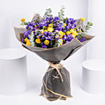 Premium Bouquet of Iris with Rose