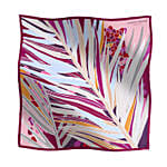 The Palm Scarf By Lumena Maison With Bouquet