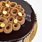 Crunchy Chocolate Hazelnut Eggless Cake 8 Portion