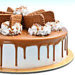 Heavenly Lotus Biscoff Eggless Cake 12 Portion