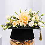 Graduation Hat Flowers And Chocolates