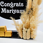 Personalized Graduation Wishes With Chocolates