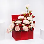 Box Of Rochers And Blooms