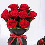 Red Roses and Dancing Couple Box