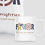 Mightier Dad Cushion And Mug