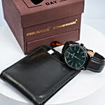 Park Avenue Watch And Wallet Personalised Box