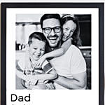 Affection For Dad Photo Frame