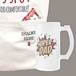 Dads Spot Cushion And Beer Mug