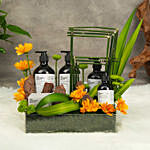 Groomed Man Body Care Bundle with Flowers