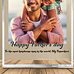 Happy Fathers Day Premium Frame