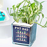 Pot Dad Plant and Cake Combo
