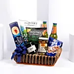 Blue and Delicious Gift Basket