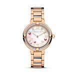 Cerruti Watch and Flowers Combo For Her