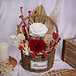 Basket of Forever Flower Beauty