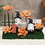 Complete Care Gift for Men with Flowers