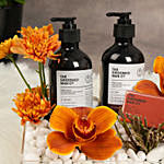 Groomed Man Hair Care Gift with Flowers