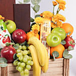 Sweetness Basket with Fruits