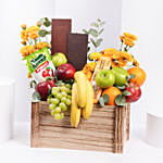 Sweetness Basket with Fruits