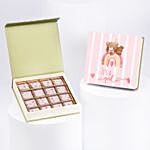 Baby Girl Congratulation Chocolate Box