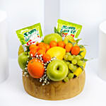 Mini Fruit and Juice Basket