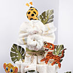 Jungle Fun Diaper Cake