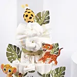 Jungle Fun Diaper Cake