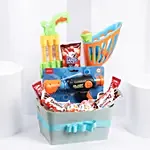 Hello Fun and Treats Basket For kids